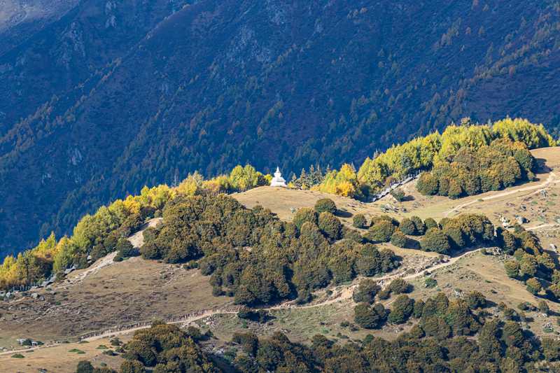 小金两河口，被318遗忘的岔路口，藏着川西更野的秋天-第1张图片-阿坝旅游网